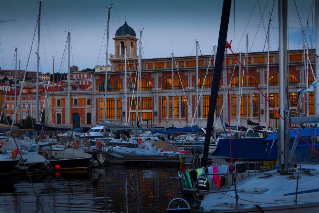 Il salone degli Incanti a Trieste (foto G. Mussardo)